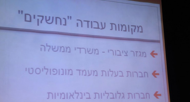 ממצא לא מפתיע כדי להבטיח את עתידך: כדאי לעבוד בחברה ממשלתית, מונופוליסיטית ובינלאומית. היכן רוח היזמות?