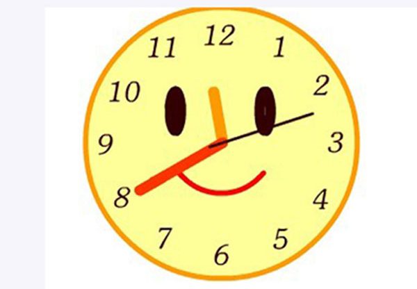 לחייך על הבוקר.Smile Clock