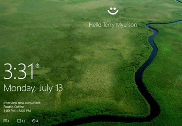 בואו להגיד Windows Hello