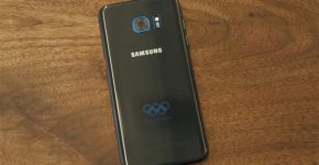 ה-Galaxy S7 Edge האולימפי. צילום: מתוך הסרטון