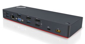 תחנת עגינה של ThinkPad Thunderbolt 3. צילום: יח"צ