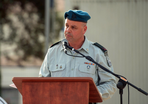 הקשר"ר הנכס, תא"ל יריב ניר. צילום: דובר צה"ל