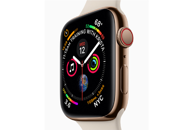 ה-Apple Watch גרסה 4. צילום: אתר אפל