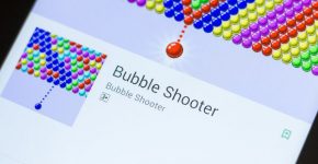 Bubble Shooter, המשחק המפורסם של איליון גיימס. צילום: BigStock