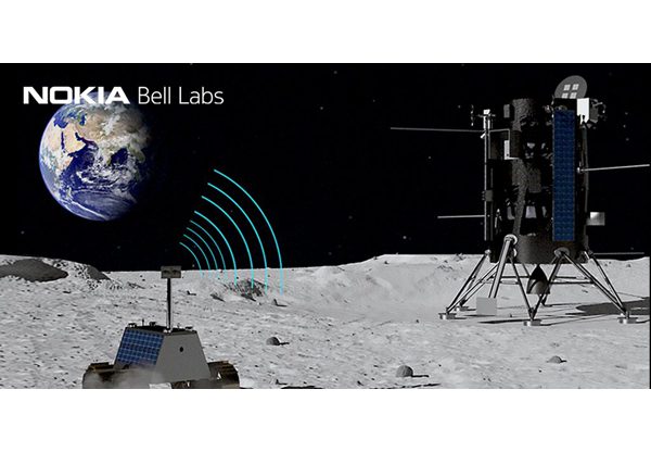 בקרוב: רשת סלולרית על הירח. צילום: מהטוויטר של מעבדות בל