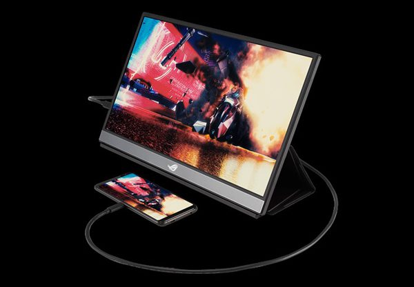 ה-ROG Strix XG17AHPE של אסוס. צילום: יח"צ