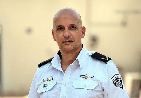 תת גונדר יקי זנו, ראש חטיבת הטכנולוגיה של שירות בתי הסוהר. צילום: דוברות שב"ס