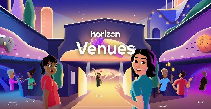 המטאברס הולך ונבנה כבר, למשל ב-Horizon Venues של מטא.