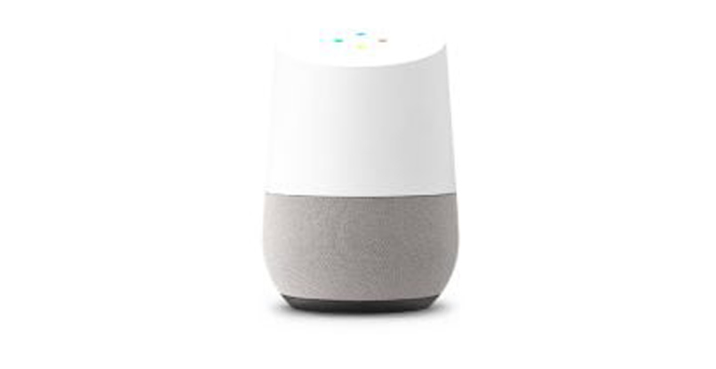 לא רק משמיע, גם מאזין. Google Home.